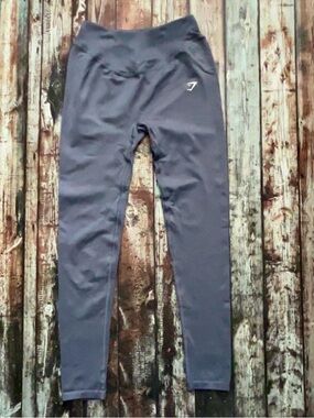 Gymshark Gray High-Waist Training Leggings